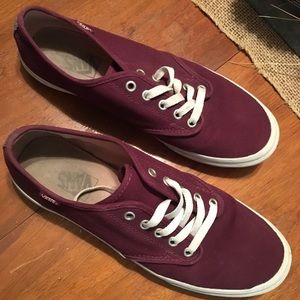Maroon Vans